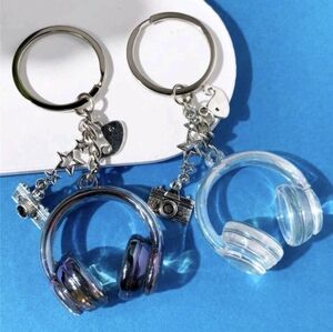 Headphones Bag Charm/ Keychain NEW. Price For 1 Charm